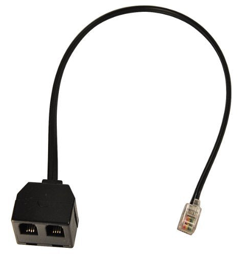 [Australia - AusPower] - Telephone Training Adapter Y Splitter for Headset or Handset for Nortel Meridican, Norstar, Avaya, Ashtra, Mitel, Polycom, Ge and Other IP Phone 