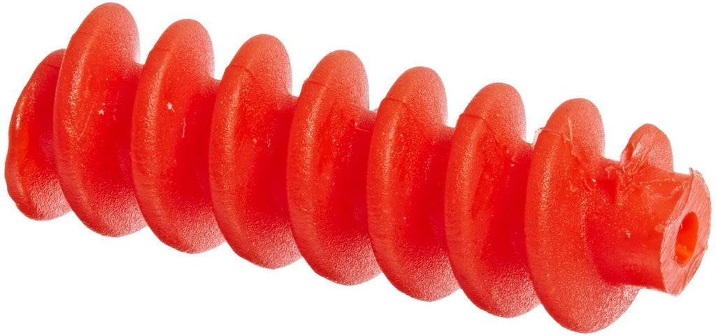 [Australia - AusPower] - Ajax Scientific - ME213-0000S Plastic Gear Worm, 0.82cm Diameter x 2.46cm Length, Small, Red (Pack of 10) 