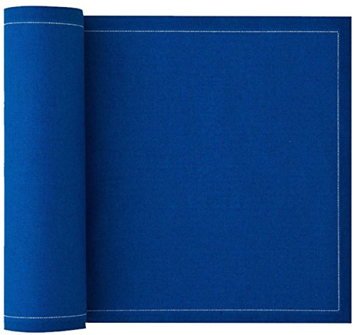 [Australia - AusPower] - Cotton Dinner Napkin - 12.6 x 12.6 in - 12 units per roll - Royal Blue 