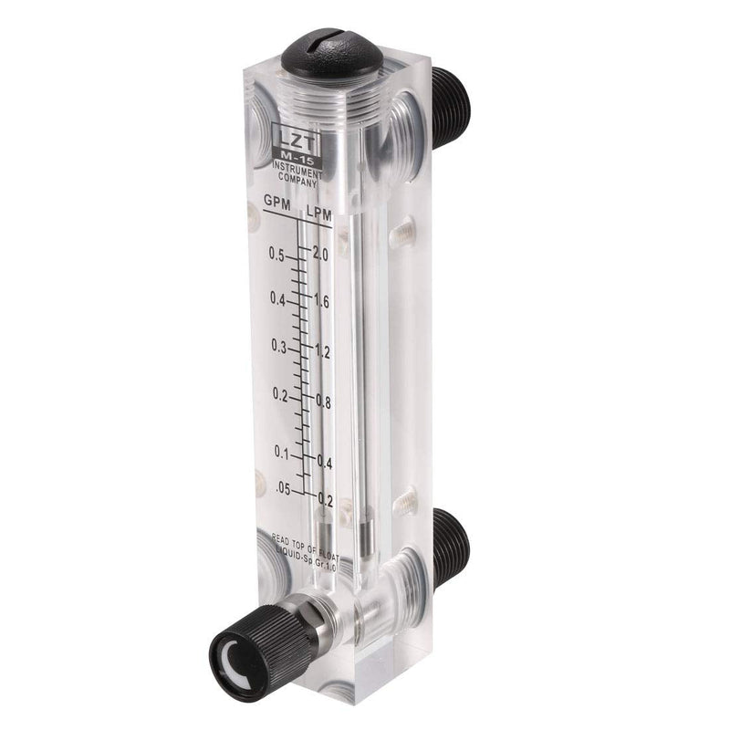 [Australia - AusPower] - uxcell s14070200am8595 1/2" PT Thread 0.05-0.5GPM 0.2-2LMP Water Liquid Flow Meter Flowmeter 