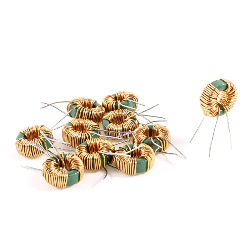 [Australia - AusPower] - uxcell a13071500ux0200 10 Piece Toroid Core Co mmon Mode Inductor Choke 2MH 30mOhm 2 Amp, Coil 