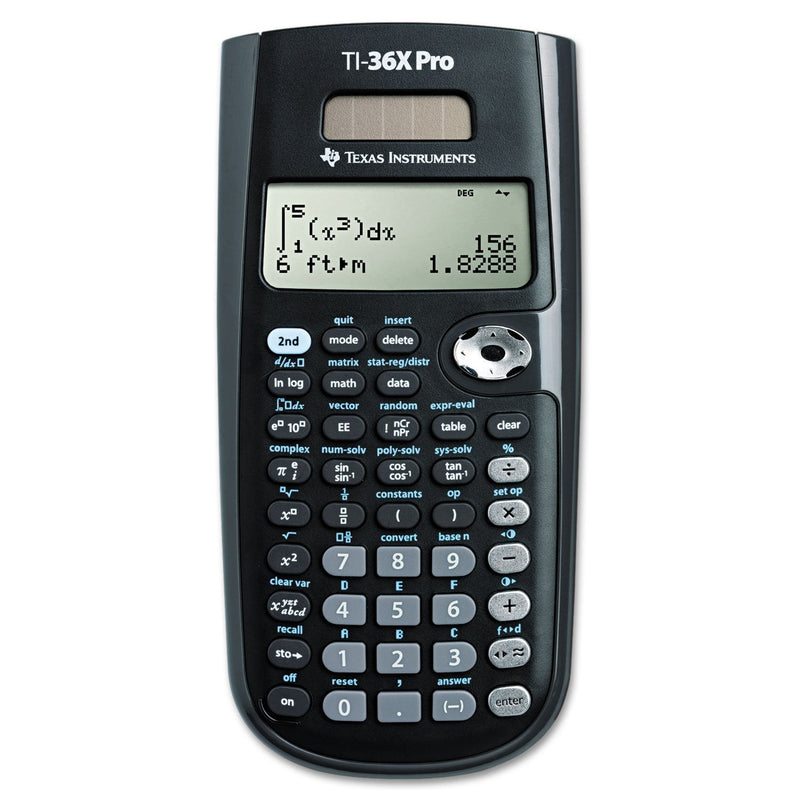 [Australia - AusPower] - Texas Instruments TI36XPRO TI-36X Pro Scientific Calculator, 16-Digit LCD 