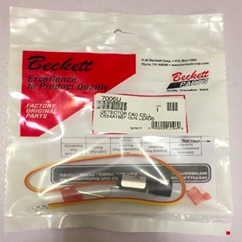 [Australia - AusPower] - Beckett 7006U Cad Cell Eye and 15" Wire Lead Set For Beckett AF/G, NX, SR, SF. (Honeywell C554A1687) 