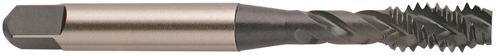 [Australia - AusPower] - YG-1 - G4315 G4 Series Vanadium Alloy HSS Spiral Flute Tap, Uncoated (Bright) Finish, Round Shank with Square End, Bottoming Chamfer, M6-1 Thread Size, D5 Tolerance 
