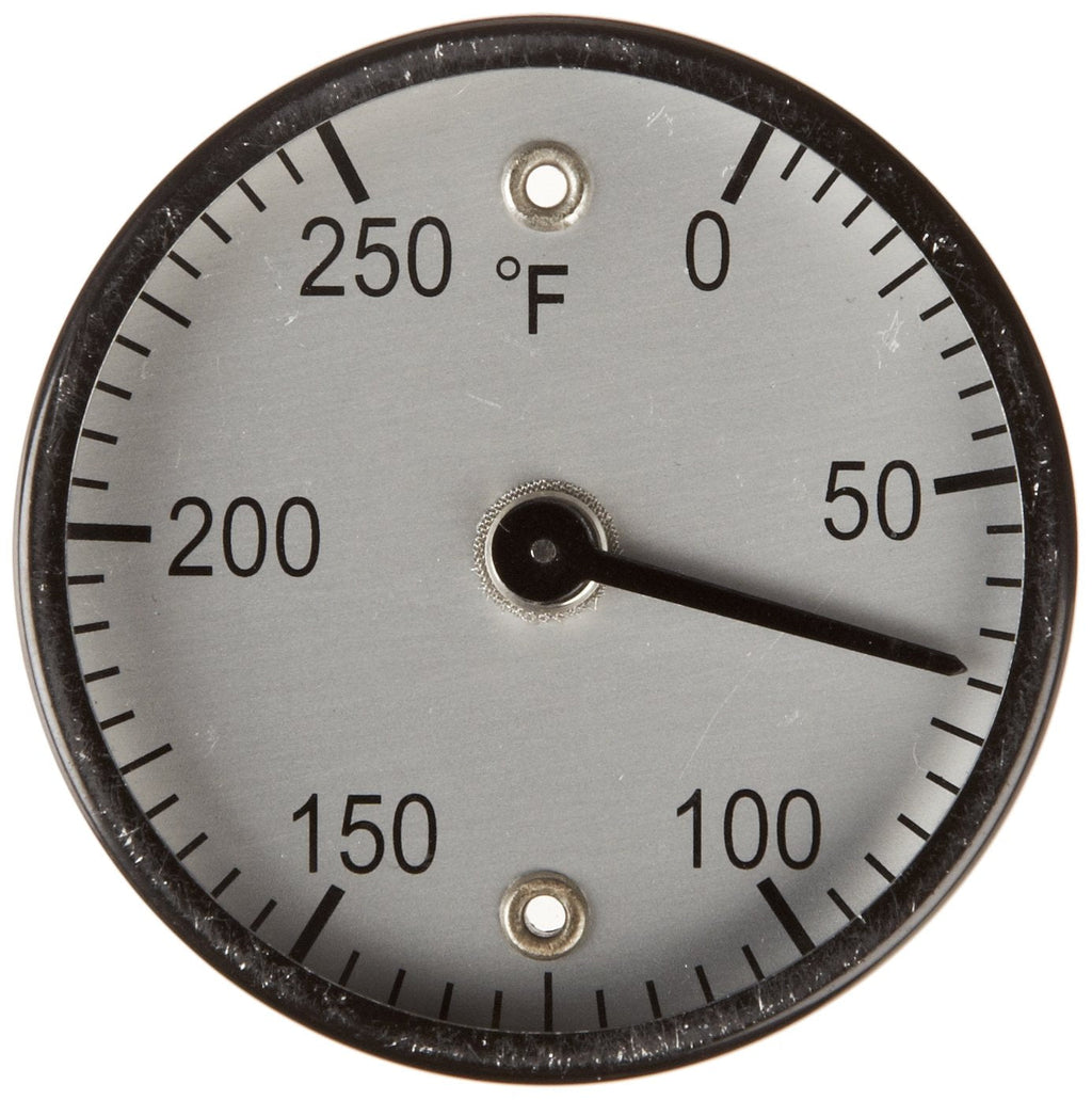 [Australia - AusPower] - PIC Gauge B2MS-I 2” Dial Size, 0/250°F, Surface Mount, Magnetic Connection, Black Steel Case Surface Mount Thermometer 0 - 250 Deg F 