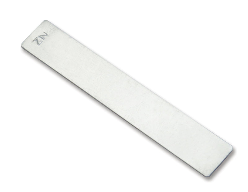 [Australia - AusPower] - Frey Scientific-1296305 Zinc Electrode Strip, 5" Length x 3/4" Width x 3/64" Thick 