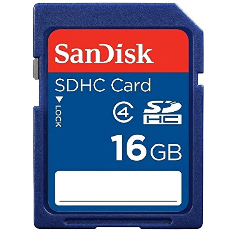 [Australia - AusPower] - SanDisk 16GB Class 4 SDHC Flash Memory Card - 2 Pack SDSDB2L-016G-B35 Retail Package 