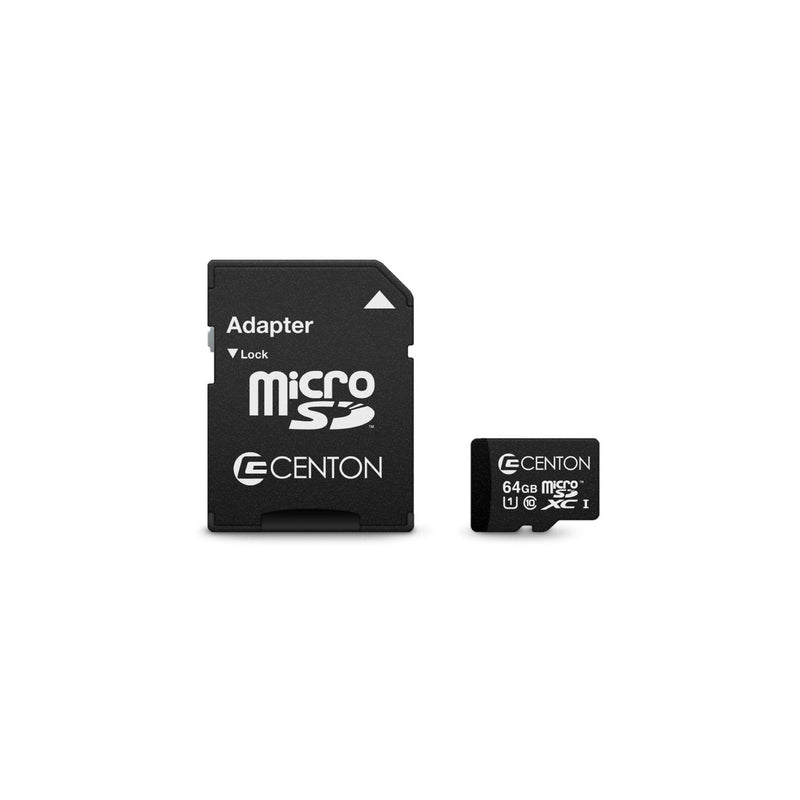 [Australia - AusPower] - Centon Electronics 64GB Micro SD Card (S1-MSDXU1-64G) S1-MSDXU1-64G 