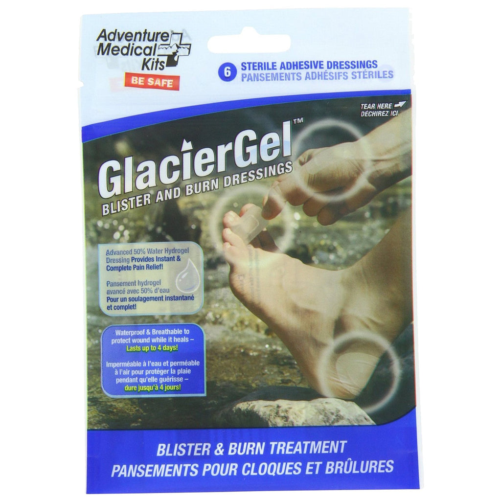 [Australia - AusPower] - Adventure Medical Kits Glacier Gel Blister and Burn Dressing - SS21 - One - Blue 1.6 Ounce 
