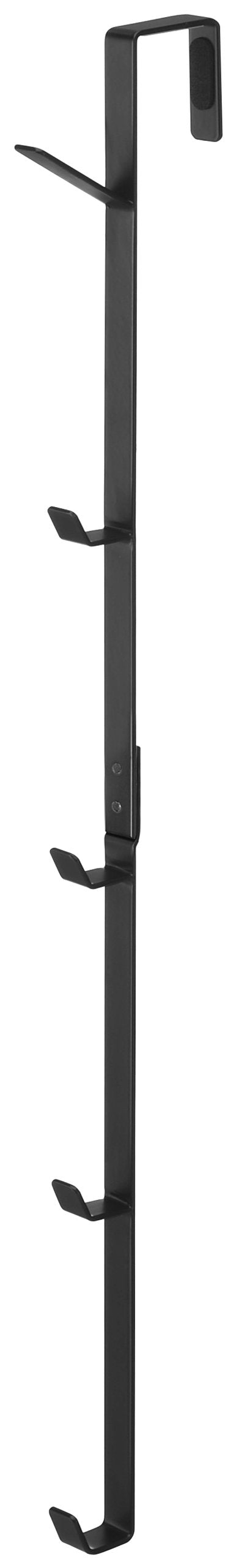 [Australia - AusPower] - Yamazaki Home 7646 Over The Door Hooks - Vertical Hanging Coat Rack, Black 