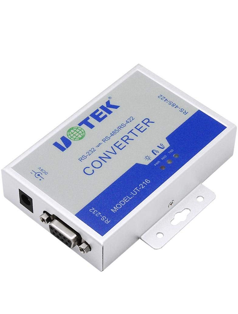 [Australia - AusPower] - UTEK UT-216 RS232 to RS485/422 Active Vonverter(External-Powered, RS-232 to RS-485/422, Wall-Mounted, 600w Surging protetion) 