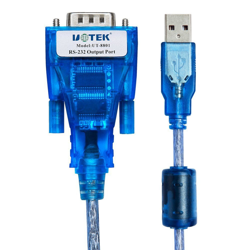[Australia - AusPower] - UTEK UT-8801 1.5M Length USB to RS-232 Converter ver2.0(1-Port USB to RS-232 Serial Converter with ESD Protection) 
