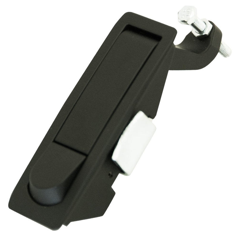 [Australia - AusPower] - Southco C2-32-15 Series Powder Coated Zinc Alloy Adjustable Lever Hand Operated Compression Latch with Raised Trigger, Non-Locking, 0.20" Thick, 0.04"-0.94" Grip Range, Black Pack of 1 