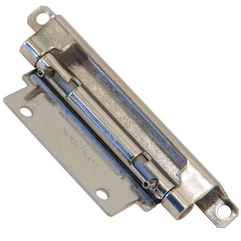 [Australia - AusPower] - Southco F6 Series Stainless Steel Concealed Door Removal Hinge, 0.06" Leaf Thick, 1.87" Open Width, 0.19" Pin Diameter, 3.14" Knuckle Length, 4.96" Long, 0.67" E Size, 0.47" F Size 