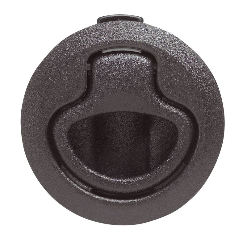 [Australia - AusPower] - Southco M1-61 Series Natural Plastic Flush Pull Push-to-Close Latch, Non-Locking, 0.08"-0.28" Panel Thickness, 0.98"-1.02" Grip Range, Black Pack of 1 