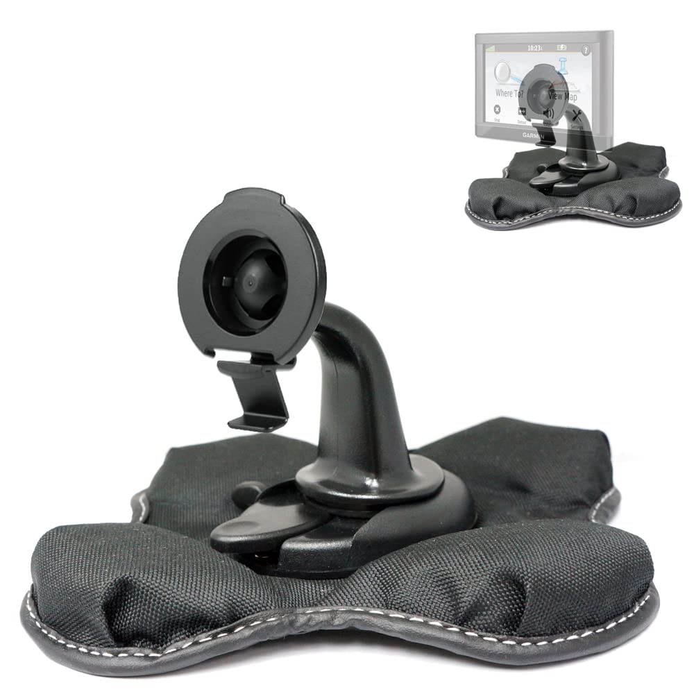 [Australia - AusPower] - ChargerCity Nonslip Beanbag Dashboard Friction Mount for Garmin Nuvi 2557 2558 2559 2589 2597 2598 2599 2689 2699 52 54 55 56 57 58 65 66 67 68 DriveSmart Drive 50 51 60 61 LM LMT LMTHD GPS 