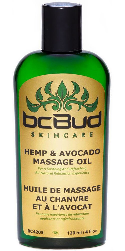 [Australia - AusPower] - Hemp Massage Oil, All Natural, Unscented for Sensitive Skin, Relaxing, Sensual, Healing, Non Greasy for Stress Relief, Fragrance Free, Hypoallergenic with Grapeseed Oil, Jojoba Oil, Avocado Oil,120 ml /4 fl oz 4 Fl Oz (Pack of 1) 