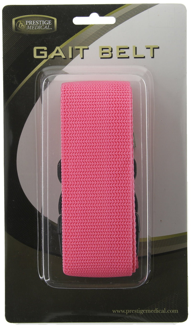 [Australia - AusPower] - Prestige Medical Nylon Gait Transfer Belt, Hot Pink Plastic Buckle, Nylon Gait Tranfer Belt (Plastic Buckle) Nylon Gait Tranfer Belt (Plastic Buckle) 
