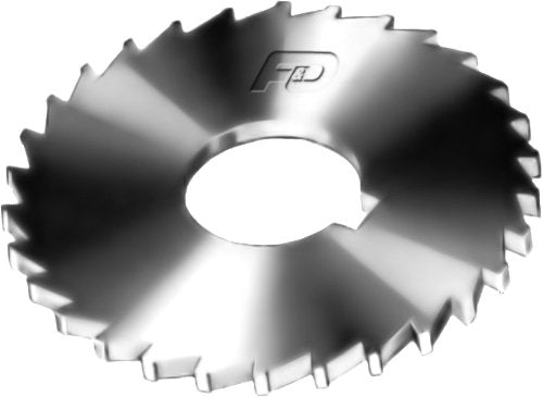 [Australia - AusPower] - F&D Tool Company 14686 Plain Slitting Saw, High Speed Steel, 2" Diameter, 1/32" Width of Face, 38 Teeth, 1/2" Hole Size 