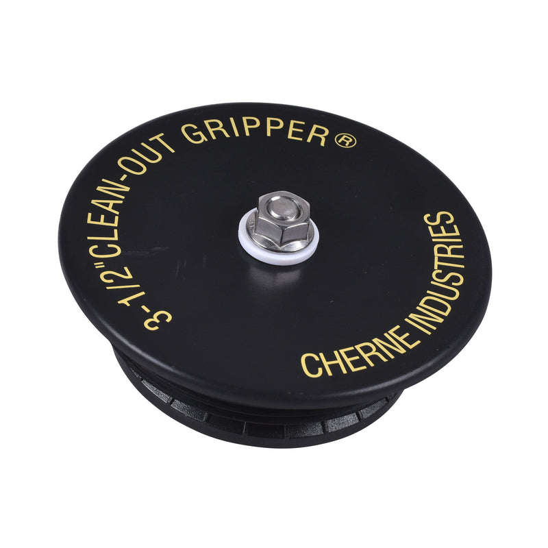 [Australia - AusPower] - Cherne 270138 Gripper 3-1/2 in. Black Mechanical Clean Out Plug 