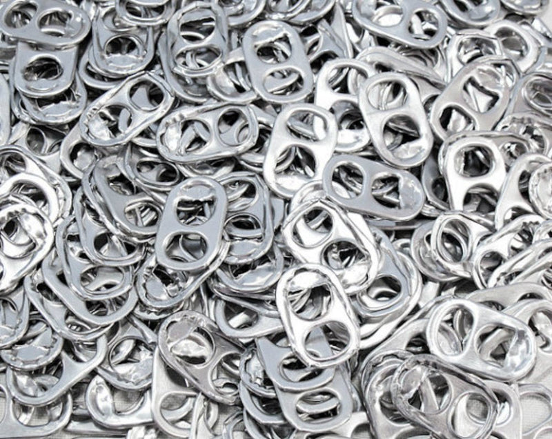 [Australia - AusPower] - 1000+ Aluminum Pop Tabs in Bulk - Soda and Beer Can Tabs For Crafts and Charity 