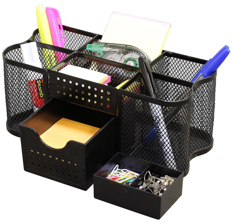 [Australia - AusPower] - DecoBros Desk Supplies Organizer Caddy, Black 