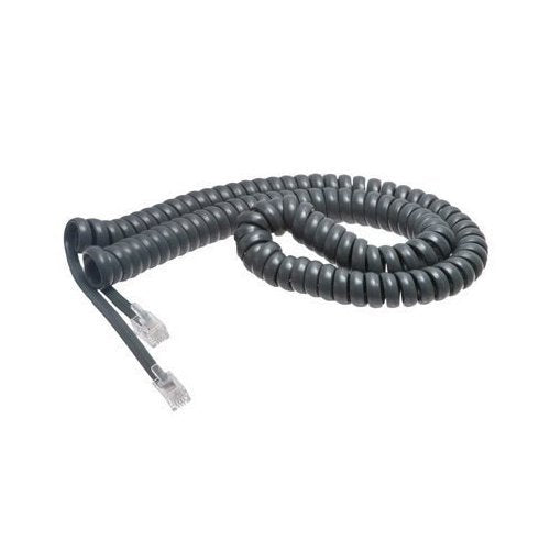 [Australia - AusPower] - Cisco Handset Gray Curly Cord 12 Ft Uncoiled / 2 ft Coiled 
