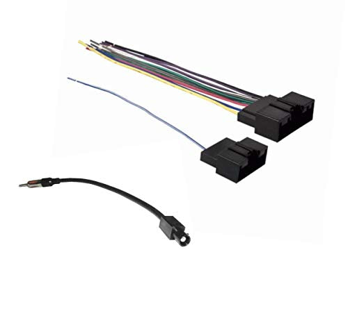 [Australia - AusPower] - Car Stereo Wire Harness and Antenna Adapter Combo to Install an Aftermarket Radio for Select Ford Fiesta, Transit, Transit Connect etc. - See Compatible Vehicles and Years Below 