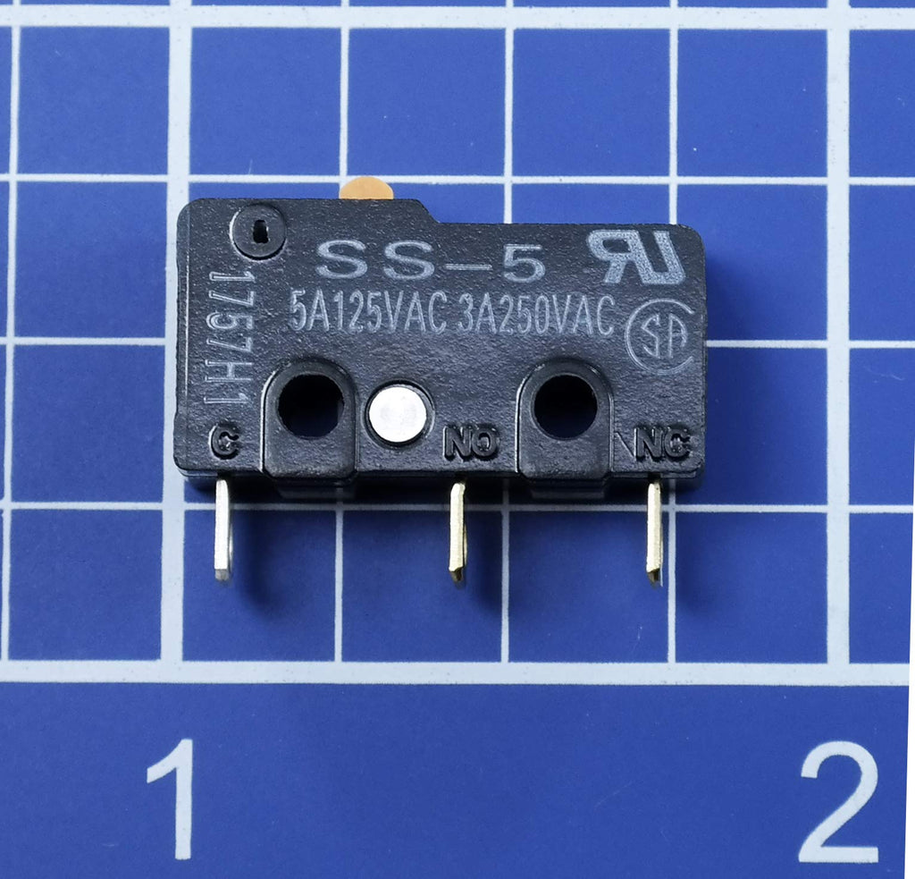 [Australia - AusPower] - Omron Electronic Components SS-5 Micro Switch, Pin Plunger, SPDT, 5A 250V 