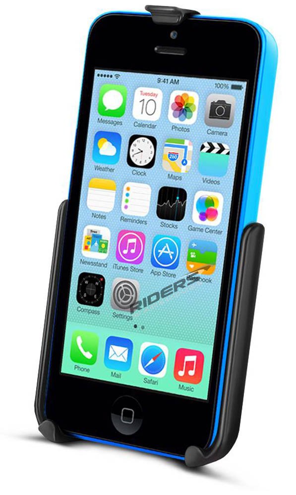 [Australia - AusPower] - RAM MOUNTS (RAM-HOL-AP16U Model Specific Cradle for The Apple iPhone 5C Without Case, Skin Or Sleeve 