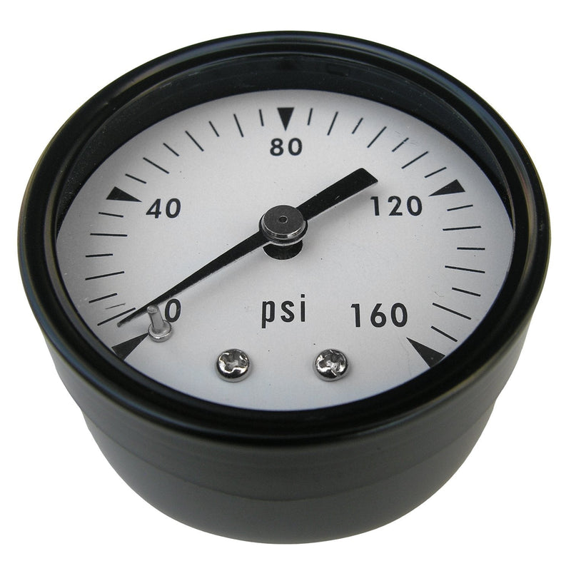 [Australia - AusPower] - LASCO 13-1947 160 PSI Back Outlet Pressure-Gauge with 2-Inch Face and 1/4-Inch Male Pipe 