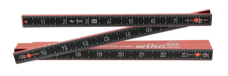 [Australia - AusPower] - WIHA 61606 Composite Laminated Ruler Metric/Inch 