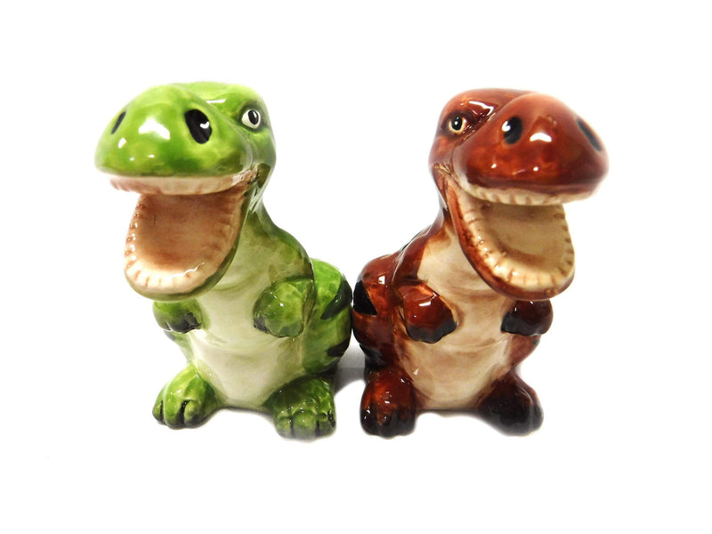[Australia - AusPower] - Salt & Pepper Shakers - Dinosaur Magnetic Salt And Pepper Shakers 