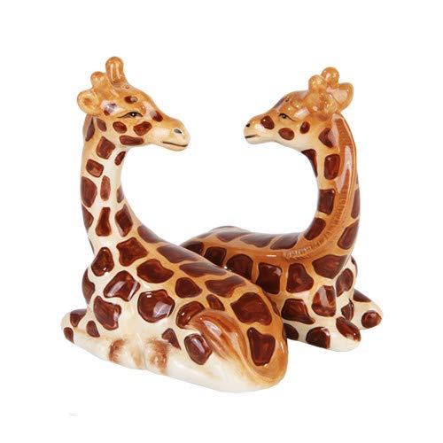 [Australia - AusPower] - Pacific Giftware Salt & Pepper Shakers - Giraffe Magnetic Salt and Pepper Shakers 