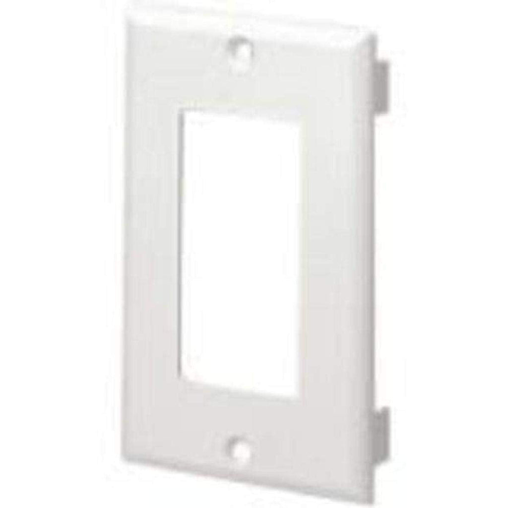 [Australia - AusPower] - Panduit T70PGSIW Snap-on Rectangular Communication Faceplate, Plastic 