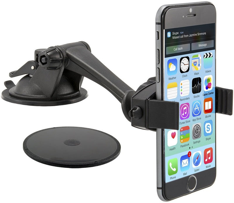 [Australia - AusPower] - Arkon Car Mount Phone Holder for iPhone X iPhone 8 7 6S Plus 8 7 6S Galaxy S8 S7 Note 8 7 Retail Black Standard Packaging 