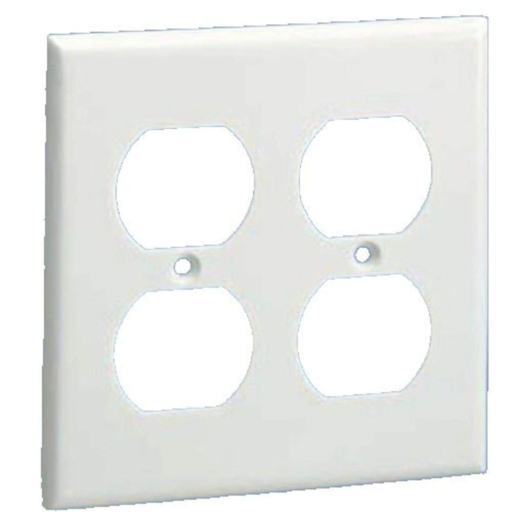 [Australia - AusPower] - Panduit CP106IG-2G Screw-On Single Gang Blank Cover Faceplate, ABS, Gray 