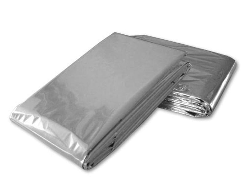 [Australia - AusPower] - Mylar Science Purchase Emergency Thermal Blankets (5 Pack) 5 Pack Silver 