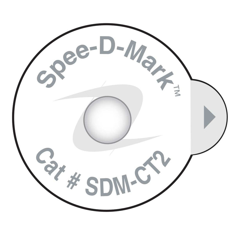 [Australia - AusPower] - Spee-D-Mark SDM-CT2 CT Skin Marker Radiopaque, 4.0 mm Size (Box of 50) 