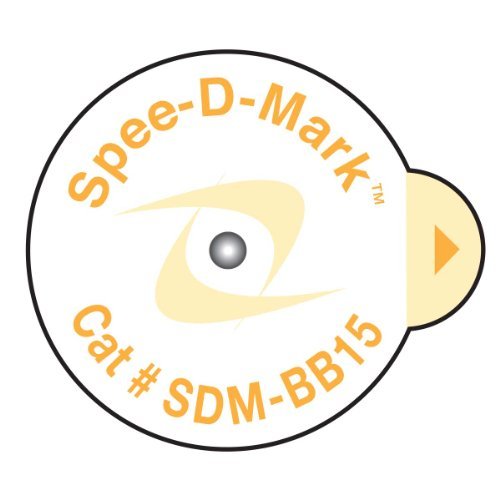 [Australia - AusPower] - Spee-D-Mark SDM-BB15 Mammography Skin Marker Nipple Radiopaque, 1.5 mm Size (Box of 100) 