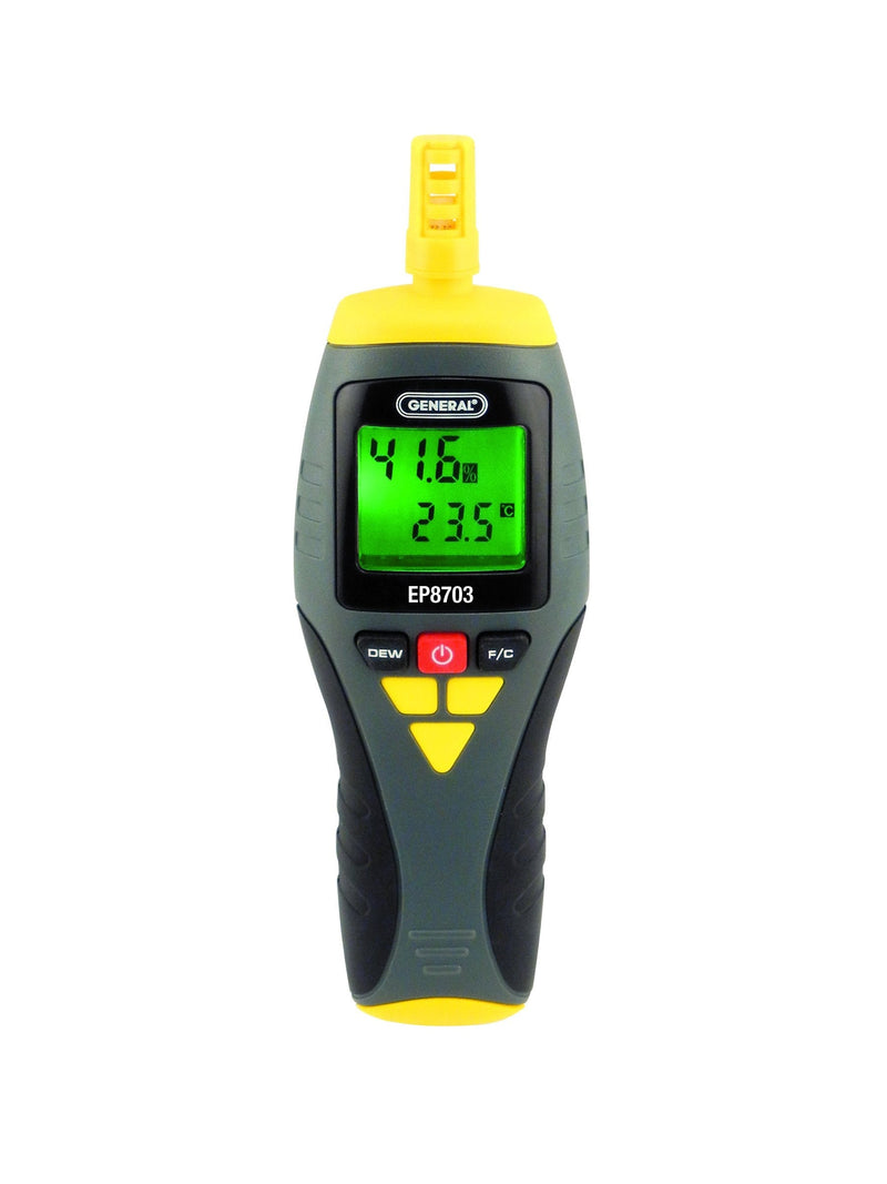 [Australia - AusPower] - General Tools EP8703 Calibratable Multi-Function Digital Psychrometer 