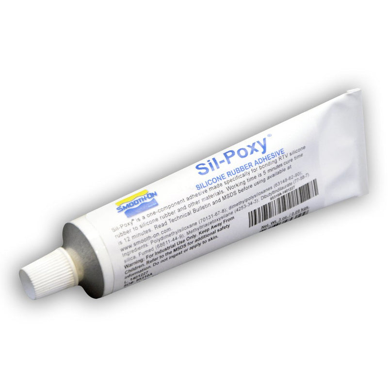 [Australia - AusPower] - SIL-Poxy - Silicone Rubber Adhesive - 3 Ounce Tube 
