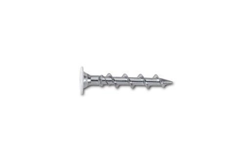[Australia - AusPower] - Powers Fastening Innovations 02277 Wall-Dog - 1/4-Inch by 1-1/2-Inch White Wafer Head Light Duty Anchor, 100 Per Box 