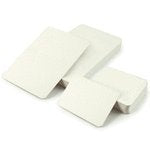 [Australia - AusPower] - We R Memory Keepers Paper Letter Press-Flat-White-Various Sizes (15 Pieces) 