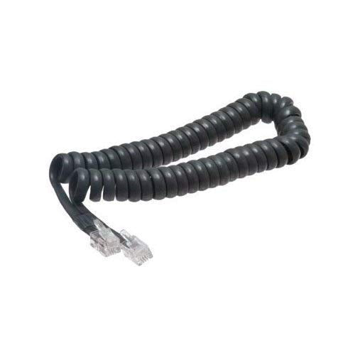 [Australia - AusPower] - Nortel 7 Ft. Dark Gray Handset Cord for T7100, T7208, T7316, T7316e Phones - 11 inches Long / 7 Foot When Stretched 