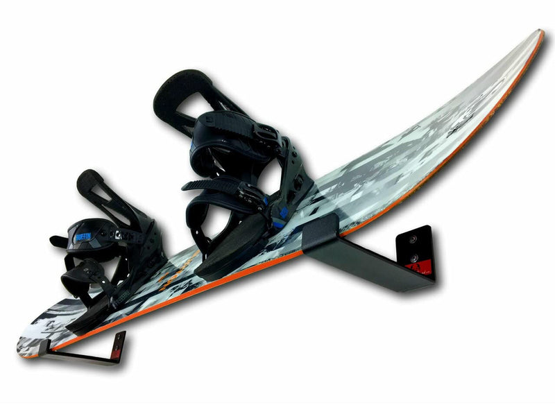 [Australia - AusPower] - StoreYourBoard Minimalist Snowboard Display Rack, Wall Mount Storage Black Medium 