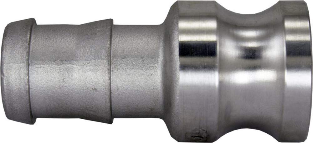 [Australia - AusPower] - Duda Energy CamPlug-HB075 304 Stainless Steel Cam-and-Groove Pipe Fitting Adapter 3/4" Cam Lock Plug x 3/4" Hose Barb Sus304 SS304 , 0.75" ID, Stainless Steel .75 Adapter x Hose Barb 