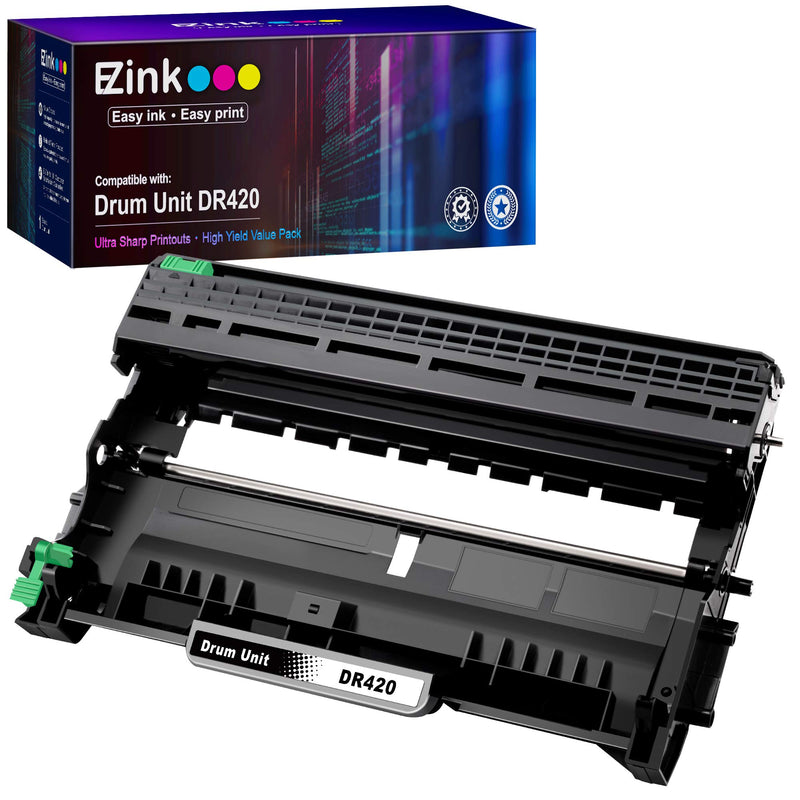 [Australia - AusPower] - E-Z Ink (TM) Compatible Drum Unit Replacement for Brother DR420 DR 420 High Yield for use with HL-2270DW HL-2280DW HL-2230 HL-2240 HL-2240D MFC-7860DW MFC-7360N DCP-7065DN (1 Drum Unit) 