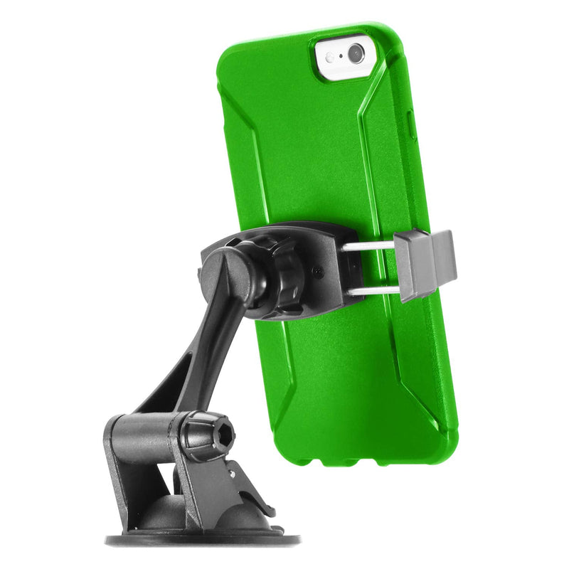 [Australia - AusPower] - iBOLT miniPro Window/Dash car Mount for iPhone X/XS/XS MAX iPhone 8, 8 Plus, 7 Samsung Galaxy S9 Edge S8 Note 9 Works with Protective Cases. 
