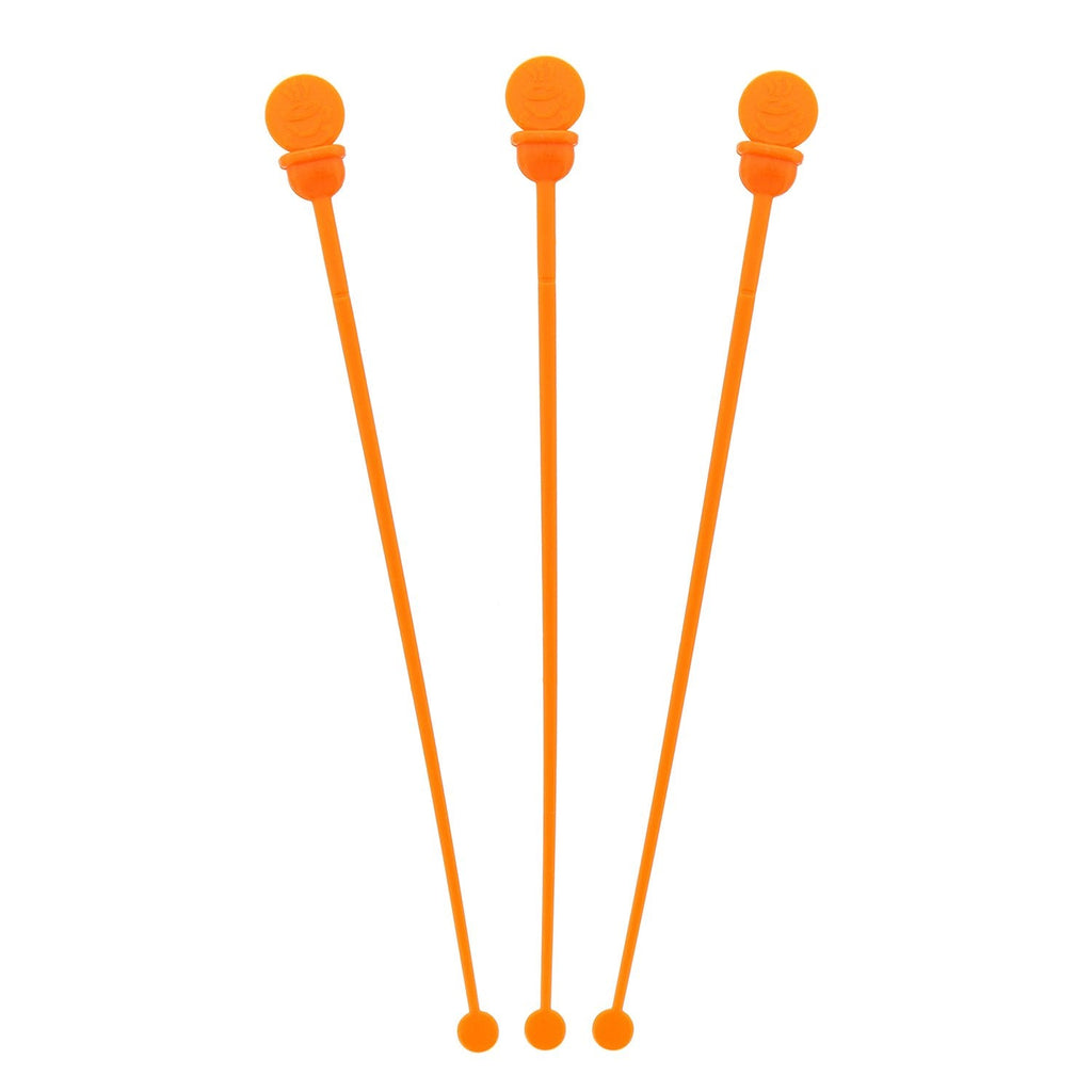 [Australia - AusPower] - StixToGo Orange Stir N Plug Stix for Disposable Lids, Package of 200 